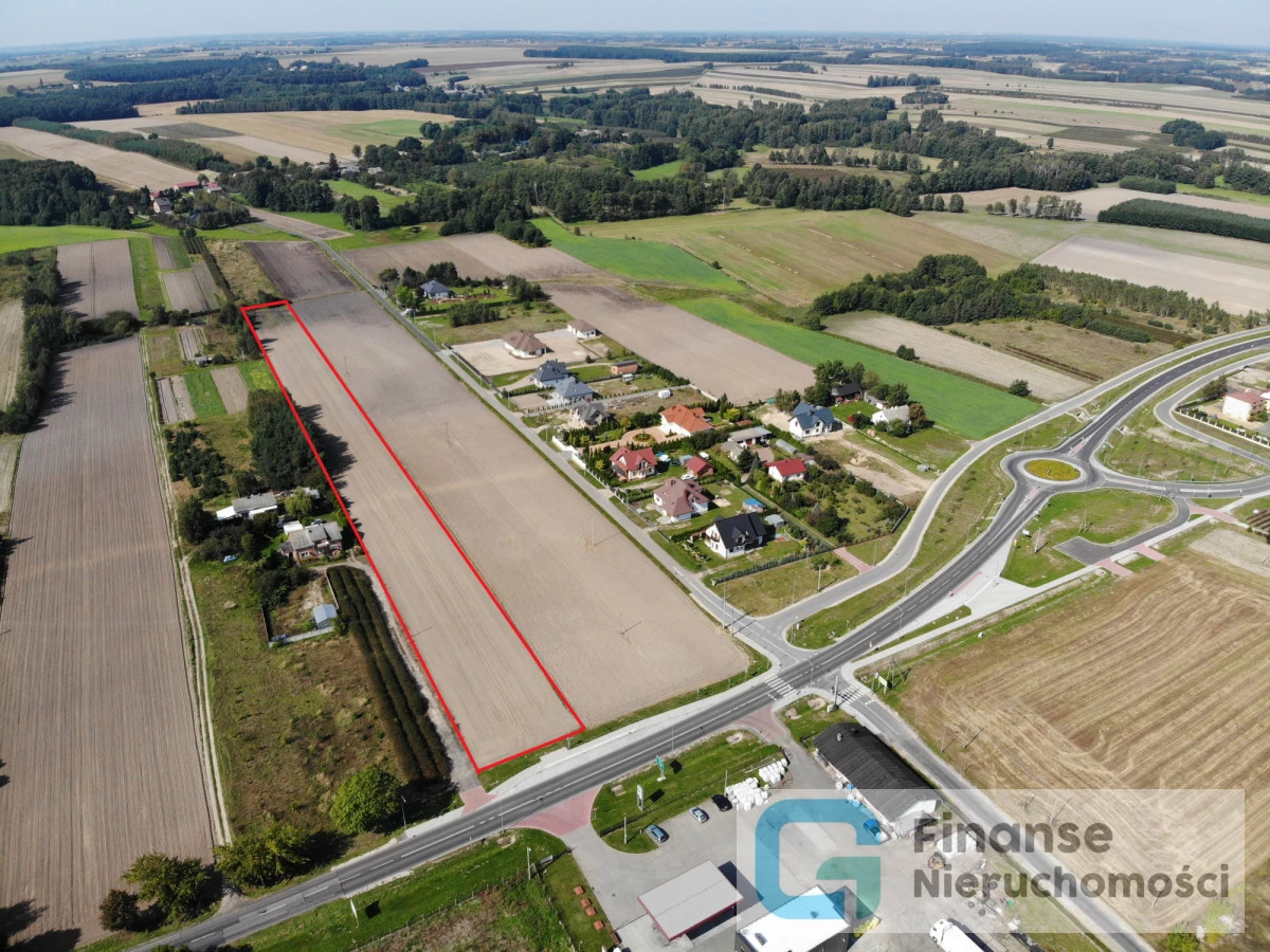 🌿 Działka budowlana 10 436 m² | Nowy Kurzeszyn | MPZP | Media | Przy drodze wojewódzkiej 707