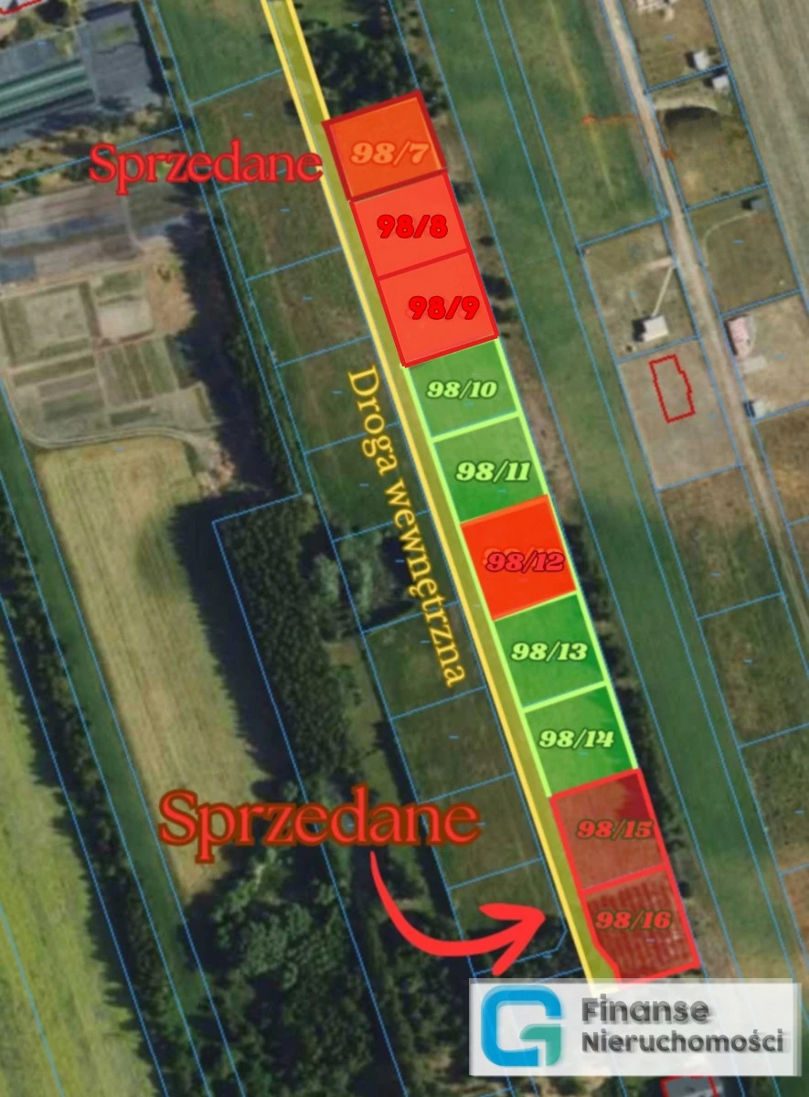 🌲 Działki budowlane 1000–1150 m² | Budy Trzcińskie | 6 km od Skierniewic | media w drodze