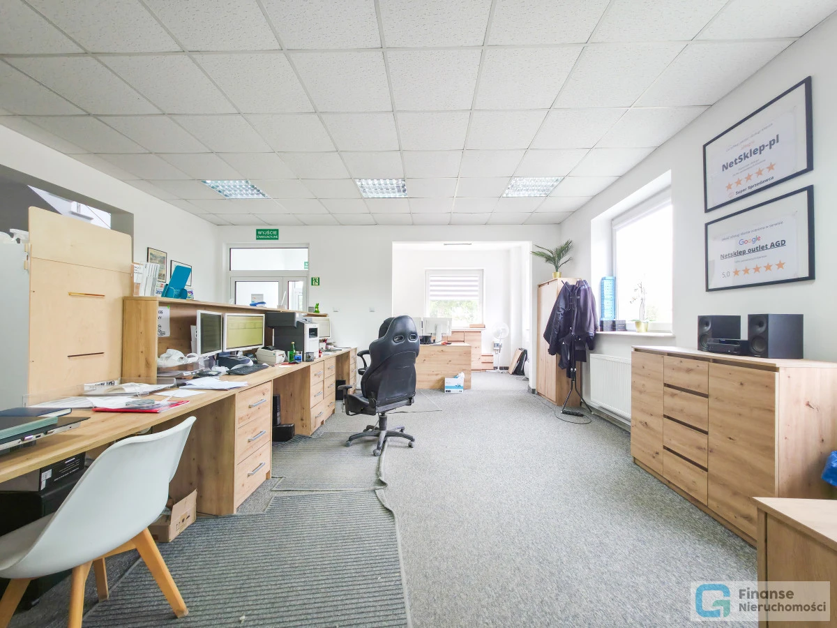 🏭 MAGAZYN + POWIERZCHNIE BIUROWE NA WYNAJEM | 810 m² MAGAZYNU | 540 m² BIUR | DZIAŁKA 11 309 m² | DUŻY TEREN OPERACYJNY