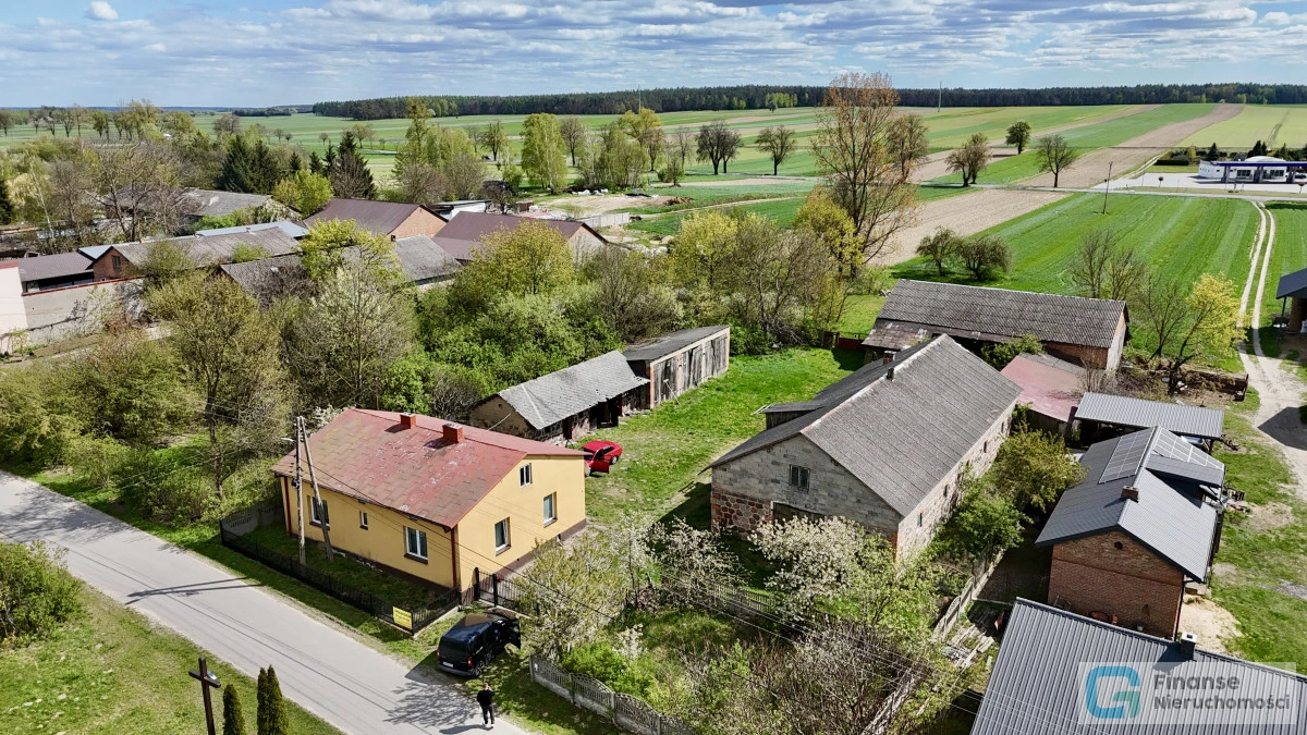 🏡 Siedlisko z dużym potencjałem | Dom 120 m² | Działka 8500 m² | 4 budynki gospodarcze | 330 000 zł